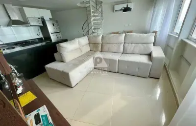 Cobertura reformada - 72m² - 01 vaga - torre charle de gaulle - barra da tijuca