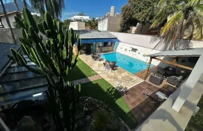 Casa duplex, 5 quartos, 3 salas, 4 vagas, 716m² – barra da tijuca