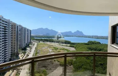 Apartamento à venda, 03 quartos, 01 suíte, 02 vagas, vista livre, ilha pura, barra olímpica - rio de janeiro/rj
