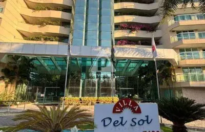 Oportunidade única: apart hotel 56m² à beira-mar no recreio - villa del sol!