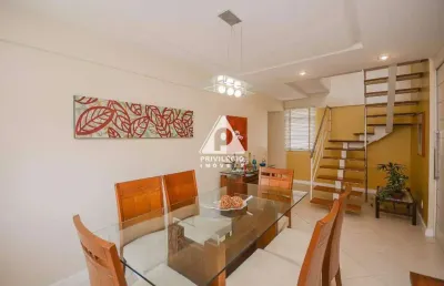 Cobertura duplex, 3 quartos 2 suites, churrasqueira, piscina, 4 vagas. jardim botanico