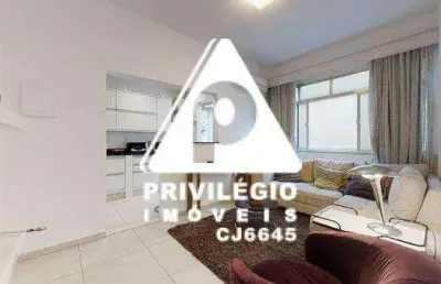 Apartamento para venda, 2 quartos (1 suíte), reformado em botafogo