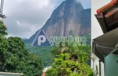 Cobertura à venda, 3 quartos, 2 suítes, 1 vaga, humaitá - rio de janeiro/rj