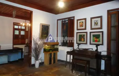 Casa de vila à venda, 5 quartos, 1 vaga, botafogo - rio de janeiro/rj