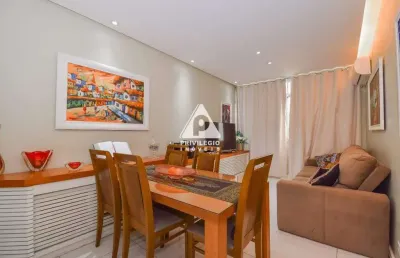 [apartamento à venda][3 quartos][área de externa][1 vaga][em botafogo]