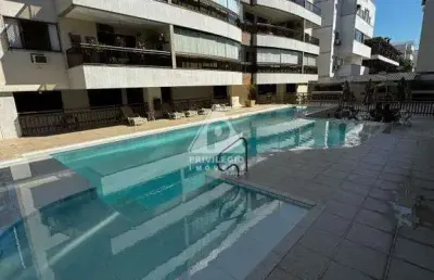 Apartamento (cobertura linear) 3 quartos com suítes 3 vagas e varanda no recreio dos bandeirantes