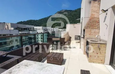 Cobertura duplex à venda, 3 quartos, 2 suítes, 2 vagas, recreio dos bandeirantes - rio de janeiro/rj