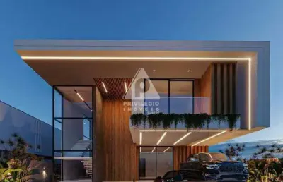 Casa no condomínio alphaville, 5 suites, 750m² com elevador