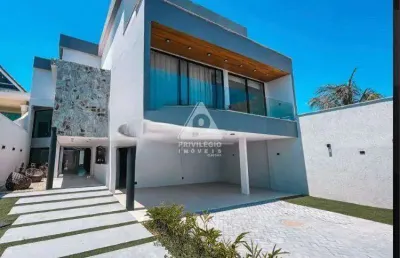 Mansão triplex de luxo com 4 suítes no interlagos de itaúna