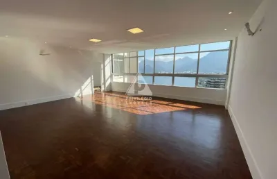 Apartamento reformado com vista espetacular para a lagoa e o cristo redentor
