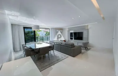 Magnífica cobertura duplex reformada – 379m² – 4 quartos, piscina e 4 vagas – recreio dos bandeirantes (gleba b)