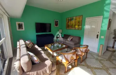Apartamento à venda no leblon: vista livre, varandão, 3 quartos e vaga na escritura