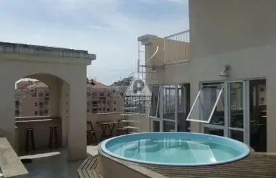 Cobertura à venda, 4 quartos, 2 suítes, 2 vagas, recreio dos bandeirantes - rio de janeiro/rj