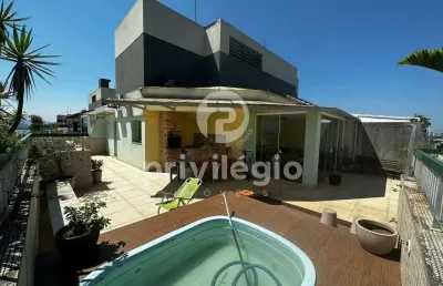 Cobertura duplex no condomínio atlantis, à venda, 4 quartos, 2 suítes, 2 vagas, 267m² - barra da tijuca