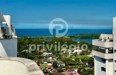 Cobertura no barra bali, 3 quartos originais , revertido para 2 quartos,1 suíte. recreio dos bandeirantes