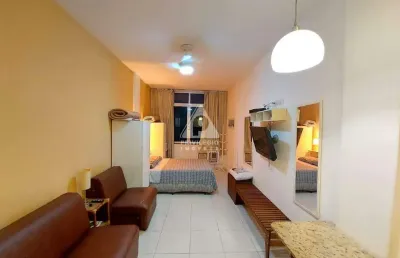 Apartamento a venda: conjugado com 1 vaga, no posto 6 em copacabana.