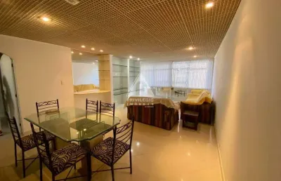 Apartamento a venda, 3 quartos, sala ampla, 1 vaga, copacabana - rio de janeiro