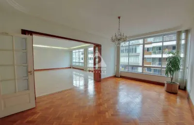 Apartamento a venda: 3 quartos (2 suítes) com 270 m² | 2 vagas na escritura | posto 6, copacabana.
