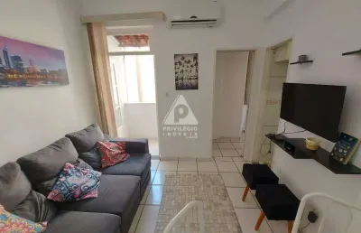Apartamento a venda: 1 quarto, 1 vaga na escritura, posto 5, copacabana.