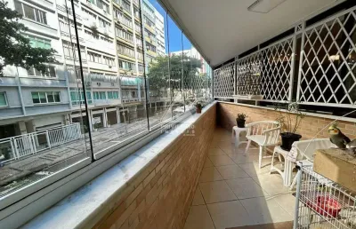 Apartamento 3 quartos com closet suíte e vaga em ipanema - rj