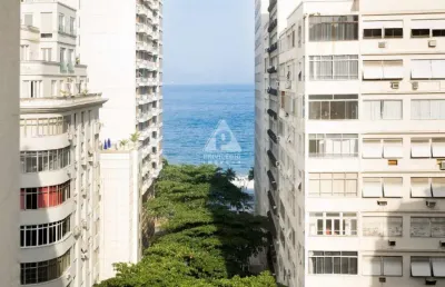 Excelente apto reformado 4 qtos vista mar - esquina avenida nossa senhora de copacabana