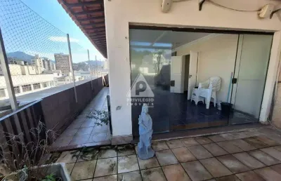 Cobertura duplex à venda no flamengo, 3 quartos, 1 vaga na escritura, 233 m².