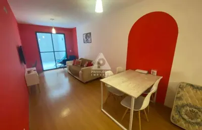 Apartamento à venda, 2 quartos, 1 suíte, 1 vaga, grajaú - rio de janeiro/rj