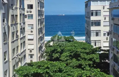 Vista mar, salão, 4 qtos, 2 suítes, ban, cozinha, área, ban serv, vaga escriturada