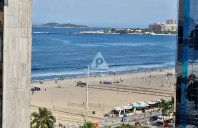 Apartamento à venda, 2 quartos, vista mar, leme - rio de janeiro/rj
