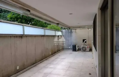 Apartamento tipo garden, 4 quartos, todos suítes, 163 mts, 2 vagas de garagem em ipanema.