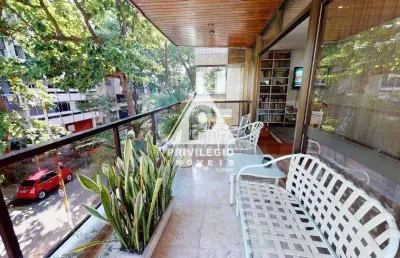 Apartamento 4 quartos, suítes, varandas, 200 mts, 1 vaga de garagem, em ipanema.