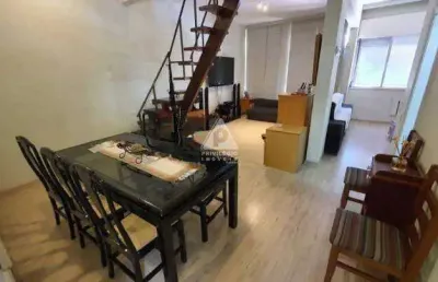 Apartamento 2 quartos, suíte, vista panorâmica para o mar e lagoa, 165 mts em ipanema.
