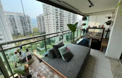 Apartamento à venda, 2 quartos, 1 suíte, 1 vaga, barra olímpica - rio de janeiro/rj