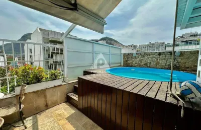 Cobertura à venda, 3 quartos, 3 suítes, 2 vagas, ipanema - rio de janeiro/rj