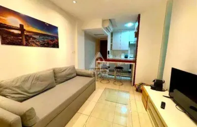 Quarto e sala com vaga escriturada no quadrilátero de ipanema