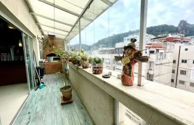 Cobertura em rua cobiçada de copacabana. 3 quartos, suíte e vaga escriturada.