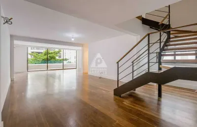 Cobertura duplex no posto 10, ipanema – 4 suítes, vista parcial e 2 vagas