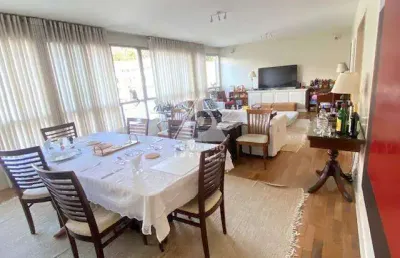 Apartamento amplo 4 quartos (1 suíte) com piscina e segurança 24h na gávea