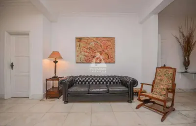 Apartamento térreo reformado no leblon – 2 quartos amplos, 1 suíte e 1 vaga descoberta