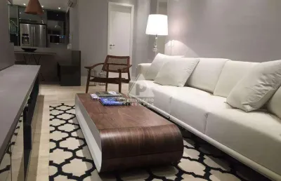 Apartamento 2 quartos (1 suíte) reformado no leblon – 1 vaga e lazer completo