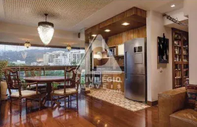 Apartamento moderno no leblon com varanda, 2 suítes e infraestrutura completa