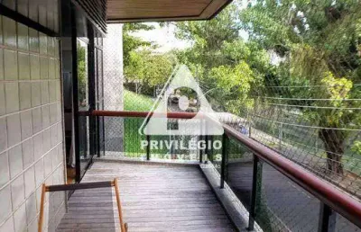 Apartamento 2 quartos com suíte e vaga no leblon – lazer completo