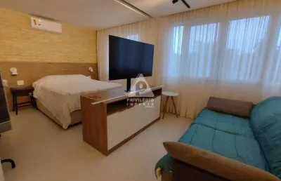 Loft moderno e reformado com 1 quarto no leblon – pronto para morar