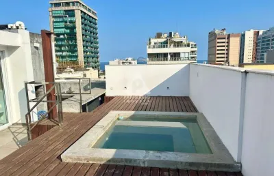 Cobertura duplex à venda, 3 suítes, ipanema - rio de janeiro/rj