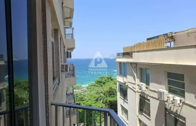 Posto 6 – apartamento com vista mar e cristo, 3 quartos e 2 vagas