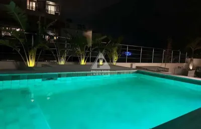Exclusiva cobertura com piscina, vista mar e 4 suítes