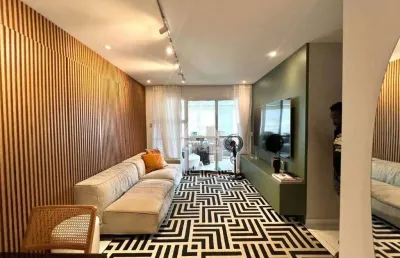 Cobertura duplex espaçosa com 3 quartos, terraço e vista panorâmica em jacarepaguá