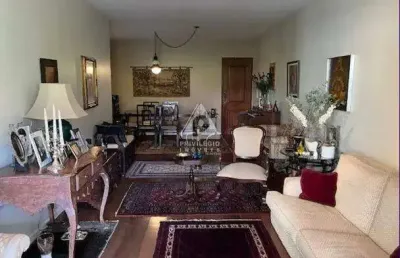 Apartamento à venda, 4 quartos, 130m², varanda com vista – leblon/rj