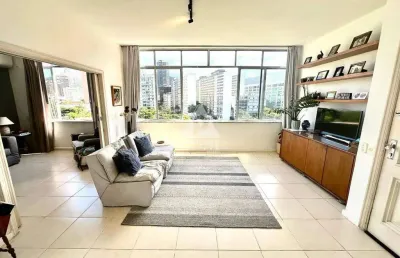 Apartamento com vista espetacular para o mar e o cristo | 3 quartos em ipanema