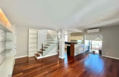 Humaitá – cobertura duplex 4 quartos com área gourmet e vista para o cristo